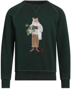 In The Box Dark Sweatshirt Cotton - Green