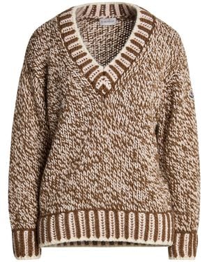 Moncler Sweater Virgin Wool, Acrylic - Brown