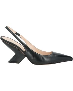 Gianmarco F. Court Shoes - Metallic
