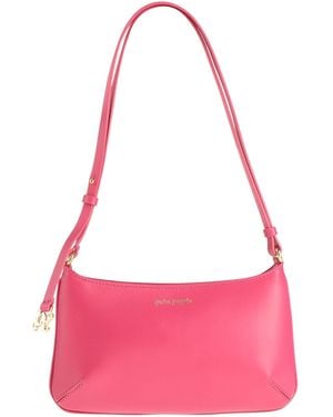 Palm Angels Fuchsia Shoulder Bag Leather - Pink