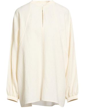 Studio Nicholson Ivory Top Cotton, Polyamide - White