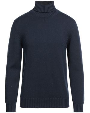 Alpha Studio Rollkragenpullover - Blau