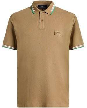 Liu Jo Khaki Polo Shirt Cotton, Elastane - Natural