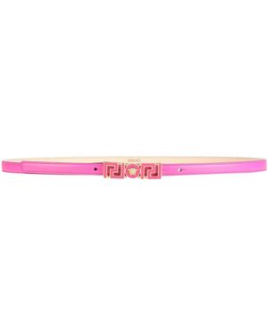 Versace Fuchsia Belt Calfskin - Pink