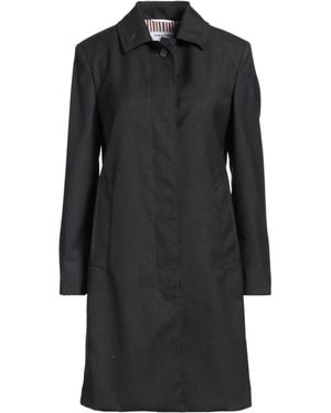 Thom Browne Jacke, Mantel & Trenchcoat - Schwarz