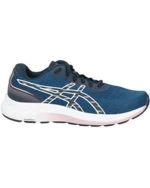Asics Sneakers Textile Fibers, Synthetic Material - Blue