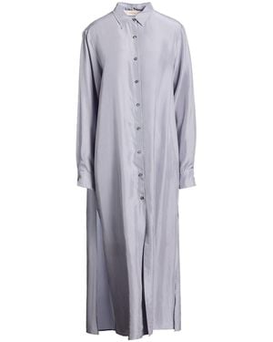 Jucca Maxi Dress Silk - Gray