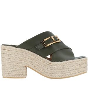 Sergio Rossi Espadrilles - Green