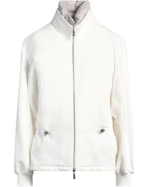 Moorer Jacket Cotton, Polyamide - White