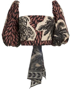 Johanna Ortiz Top Cotton - Black