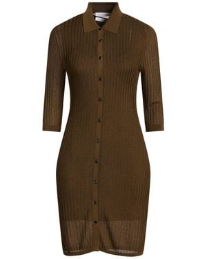 Helmut Lang Midi Dresses - Brown