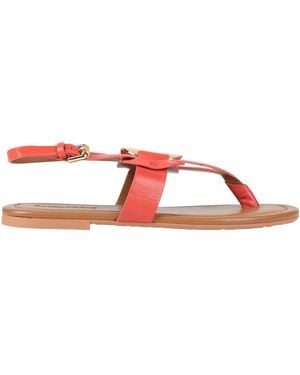 See By Chloé Thong Sandal Leather - Red