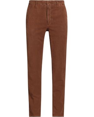 Incotex Pants Cotton, Elastane - Brown