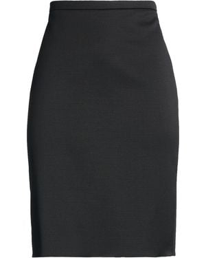 Armani Collezioni Jupe Midi - Noir