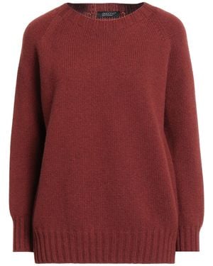 Aragona Brick Jumper Cashmere - Red
