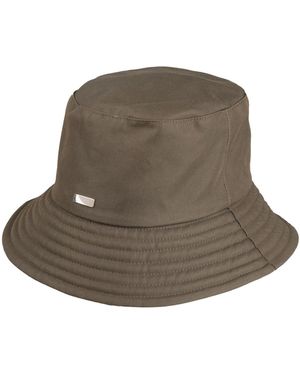 Herno Military Hat Cotton, Polyamide, Polyester, Viscose - Brown