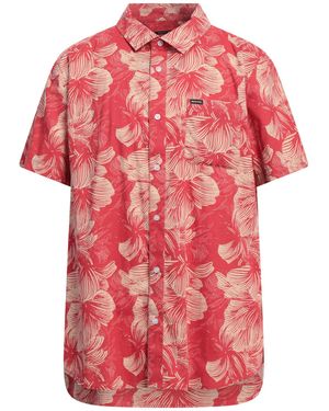Brixton Shirt Cotton, Polyester, Elastane - Red