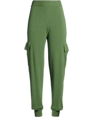 Kontatto Pants Viscose, Acrylic, Elastane - Green