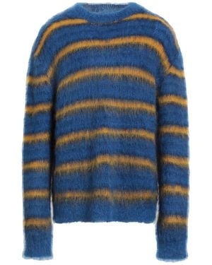 Marni Jumper Mohair Wool, Polyamide - Blue