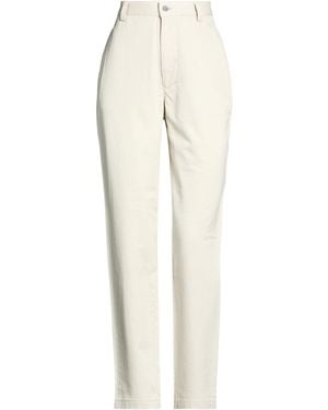 Calvin Klein Khakis Collection Trousers Cotton - Natural