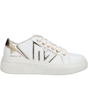 Emanuélle Vee Trainers Leather - White