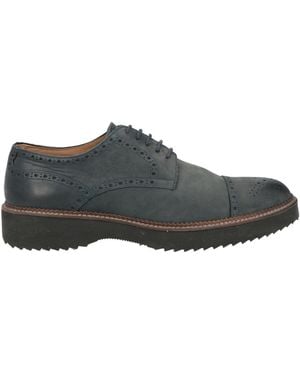Angelo Nardelli Lace-Up Shoes - Gray