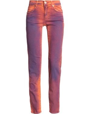 Versace Jeans Couture Jeans Cotton, Polyester, Elastane - Red