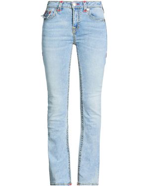 TRUE RELIGION Jeans Cotton, Polyester, Rayon, Elastane - Blue