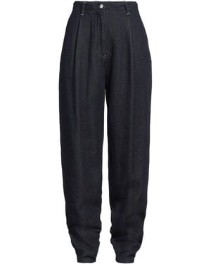 Emporio Armani Pants Cotton - Blue