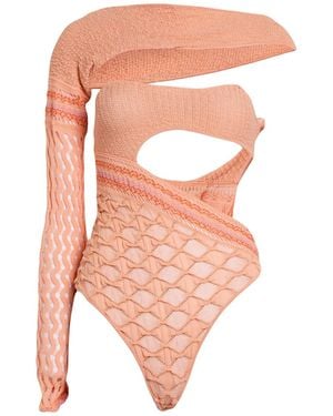 Roberta Einer Bodysuit Cotton, Polyamide, Elastane - Pink