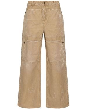 Guess Sand Pants Cotton - Natural