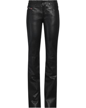 DIESEL Pants Sheepskin - Black