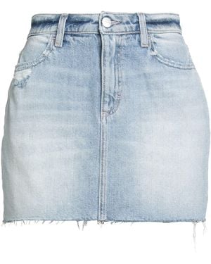 ICON DENIM Denim Skirt Cotton - Blue
