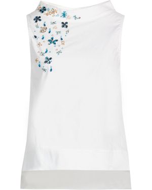 Alpha Studio Tops - White