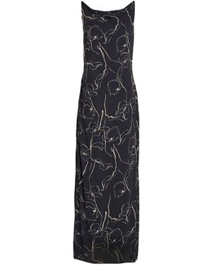 Faithfull the Brand Midnight Maxi Dress Rayon - Blue