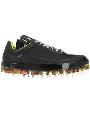 RBRSL RUBBER SOUL Trainers Leather, Textile Fibres - Black