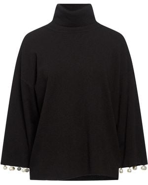 MEIMEIJ Turtleneck Virgin Wool, Cashmere - Black