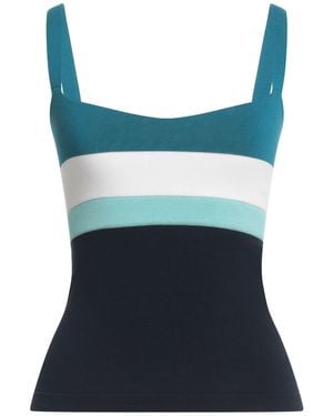 Malo Top Cotton, Elastane - Blue