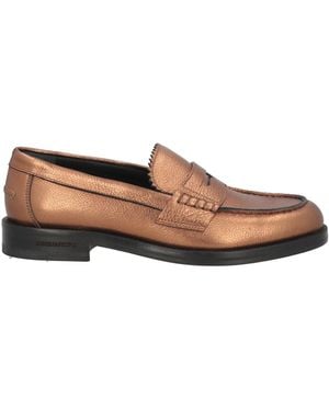 DSquared² Bronze Loafers Calfskin - Brown