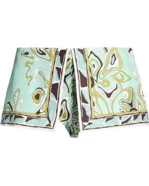 PUCCI Light Shorts & Bermuda Shorts Silk - Green