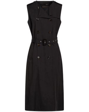 Moorer Vest Polyamide, Polyurethane - Black