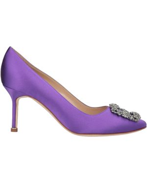Manolo Blahnik Court Shoes - Purple