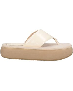 OSOI Thong Sandal Goat Skin - White