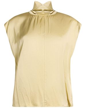 Manila Grace Pastel Top Viscose - Yellow