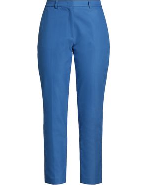 Maliparmi Trousers Cotton, Polyamide, Elastane - Blue
