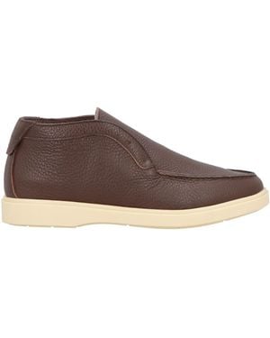 Andrea Ventura Firenze Dark Ankle Boots Leather - Brown