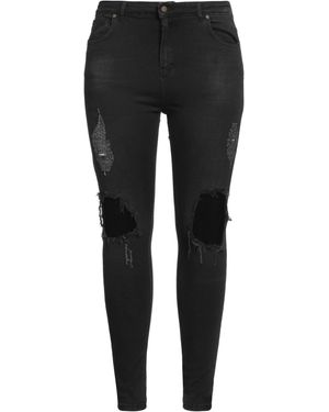 Gianni Kavanagh Jeans Cotton, Polyester, Elastane - Black