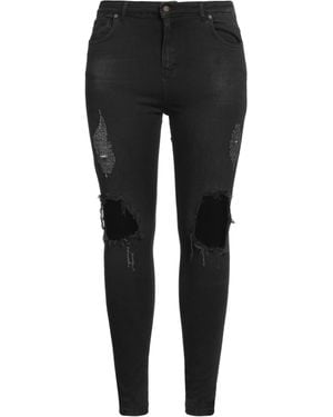 Gianni Kavanagh Jeans Cotton, Polyester, Elastane - Black