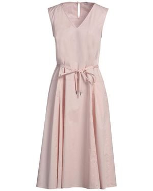 Peserico Midi Dress Cotton, Elastane - Pink
