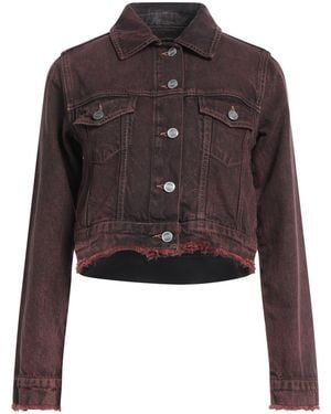 Ganni Denim Outerwear - Brown
